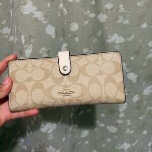 Coach Tan Signature Wallet